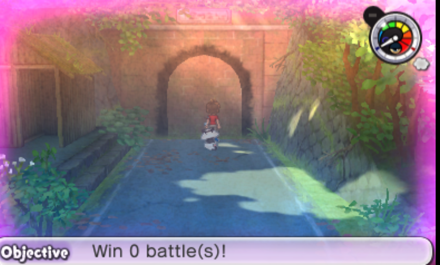 Screenshot of the Infinite Tunnel during GGl